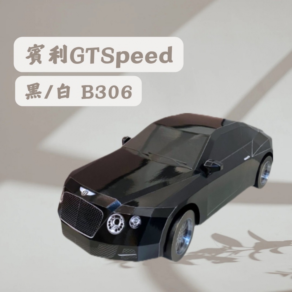 賓利GTSpeed 黑/白B306